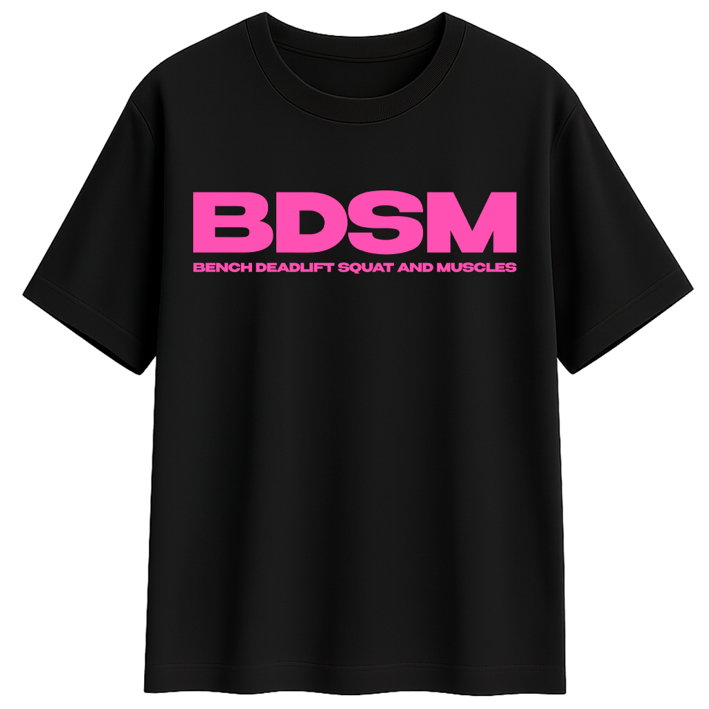 Футболка БДСМ Розовая от BDSM CLUB by SHERSTNEV
